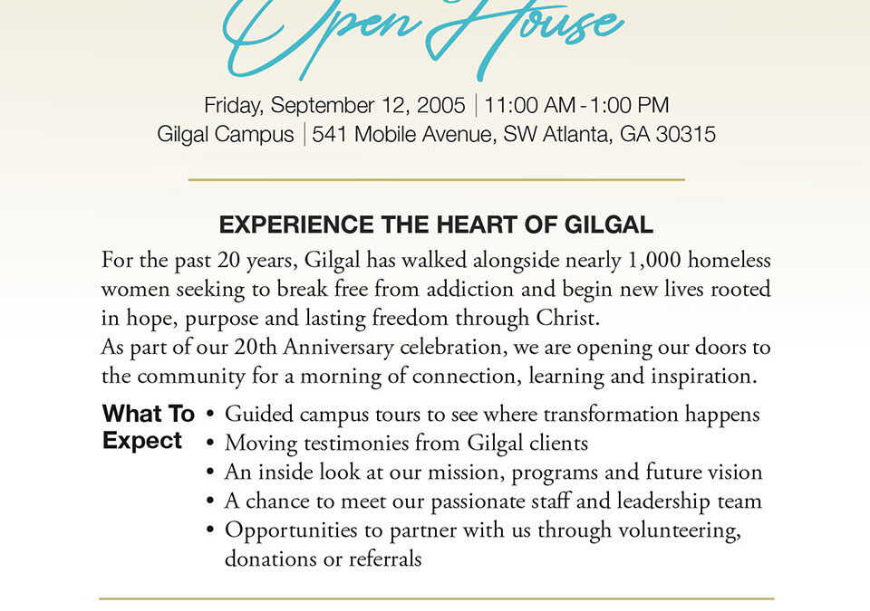 Gilgal Community Open House